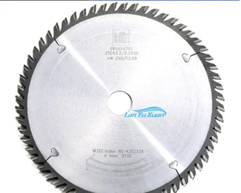 Пильный диск немецкого синего бренда Leitz, для резки бамбука, двусторонний, с маркировкой 