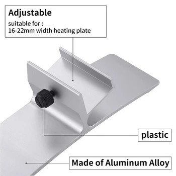 Подставки Кронштейн Из алюминиевого сплава Кронштейн для инфракрасных нагревательных панелей Для всех нагревательных пластин С рамкой 16-22 мм