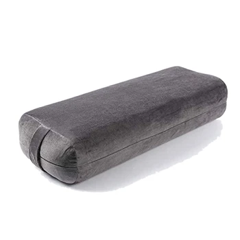 Подушка-валик для йоги для медитации и поддержки-Прямоугольная подушка для йоги-Аксессуары для йоги, которые можно стирать в машине