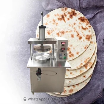 Популярная профессиональная машина для выпечки тонкого хлеба, пресс для тортильи, машина для приготовления блинов, машина для прессования теста для листов