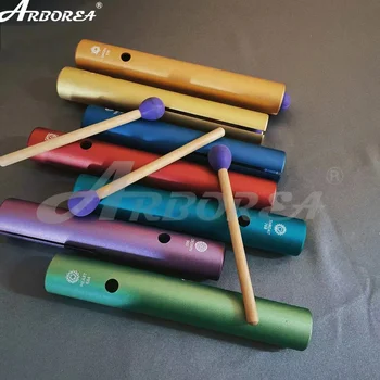 Портативный инструмент Arborea, 1 комплект (7 шт.), трубки Wah Wah для звуко-лечебной терапии