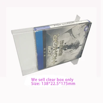 Прозрачный защитный чехол для домашних животных для игровой консоли PS4 для honor 4, коробка для хранения, дисплей, коллекционный кейс
