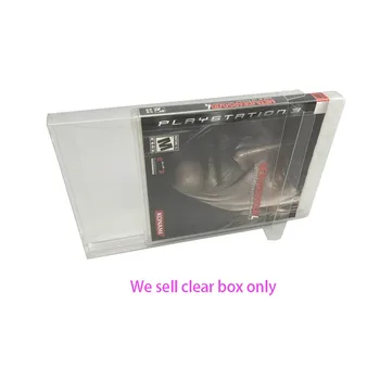 Прозрачный защитный чехол из ПЭТ-пластика для хранения геймпада PS3, коробка для дисплея, коллекционный чехол