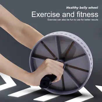 Роликовое колесо для брюшного пресса Нескользящий ролик для упражнений для брюшного пресса