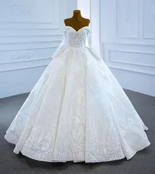 Свадебное платье с открытыми плечами, свадебное платье с вышивкой, кружевная аппликация, свадебное платье в стиле бохо, платье noiva plus size