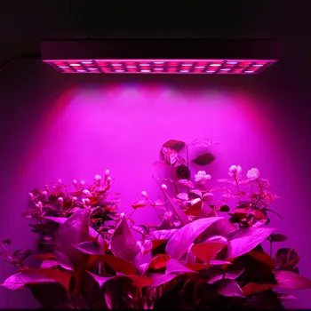 Светодиодные лампы для выращивания комнатных растений Полного спектра с УФ-ИК, красные, синие, белые Чипсы, Подвесные лампы для овощей и цветов, светящиеся лампы для дома