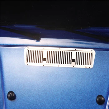 Сетчатые решетки, Металлическая крышка воздухозаборника, Прочная Решетка воздухозаборника для 1/10 радиоуправляемых автомобильных аксессуаров TRAXXAS TRX4 G500