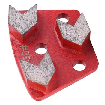 Скребок для склеивания металла с зернистостью 6X30, трапециевидный алмазный шлифовальный диск Для пола Для удаления клеевых пятен И стыков