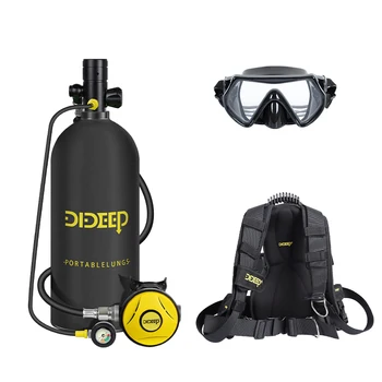 Снаряжение для дайвинга и ныряния DIDEEP 3L X6000, Респиратор для подводного плавания, кислородный баллон для дайвинга с рыбьими жабрами в режиме ожидания