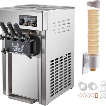 Специальная автоматическая машина для приготовления мороженого PEIXU A168 с 3 вкусами