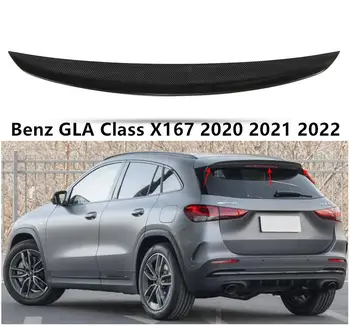 Спойлер Для Mercedes-Benz GLA Class X167 GLA180 GLA200 GLA35 2020 2021 2022 Кромка Заднего Крыла Спойлеры Багажника ABS Краска Карбон