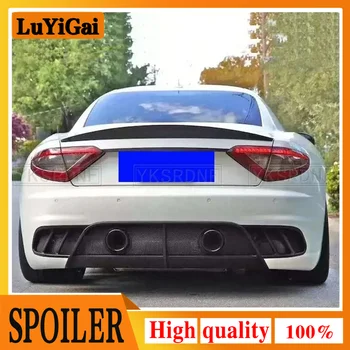 Спойлер заднего багажника из углеродного волокна Nov style для Maserati Gran Turismo Sport Coupe 2011-2017 года выпуска GT/GTS автомобильный спойлер крыло