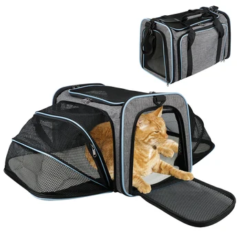 Сумка для транспортировки собак и кошек с вентиляцией, переносная сумка для переноски домашних животных, дышащая дорожная сумка для кошек, товары для домашних животных