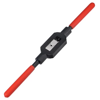 Цельнокроеная Ручка Разводного гаечного ключа Из Черной и красной стали Для метчиков 1/4-3/4 дюйма (UNC/UNF)/Метрики M5-M20