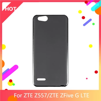 Чехол Z557 Матовая мягкая силиконовая задняя крышка TPU для ZTE ZFive G LTE Чехол для телефона Тонкий противоударный