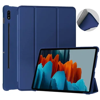 Чехол для Samsung Galaxy Tab S9 FE 11 SM-X510N SM-X516B Чехол A9 plus 11 X210N X216B Smart Leather с функцией автоматического пробуждения/сна Funda
