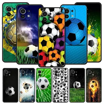 Чехол для телефона Xiaomi Poco X4 X3 NFC F3 F4 M3 M4 Mi Note 12T 10 11 Ultra 11T 13 Pro 10T 12 Lite 9T 5G Чехол для футбольного мяча Football