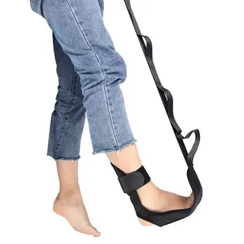 Эластичный ремешок-растяжитель для ног, снимающий Мышечное напряжение, Оборудование для йоги При Ахилловом тендините, Тренажер для растяжки ног